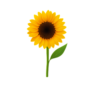yellow-sunflower flower icon